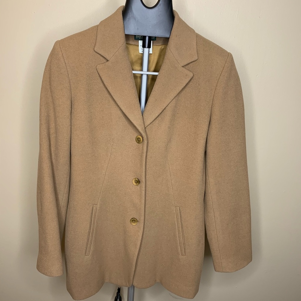 Harvébenard by Benard Holtzman Tan coat |Size 8